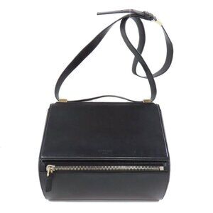 GIVENCHY Black Leather Tote Bag